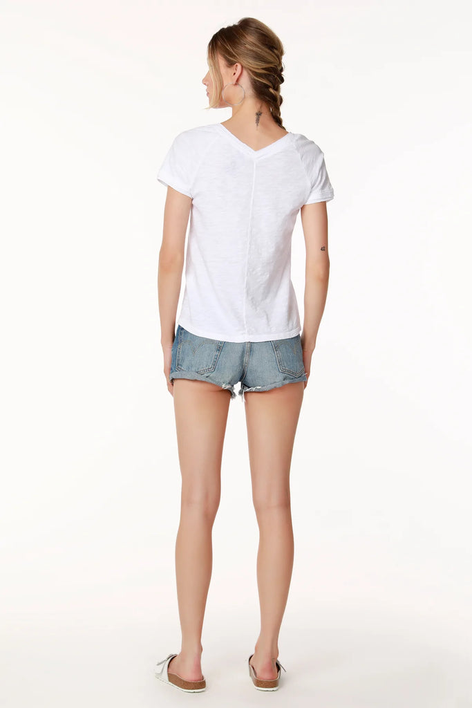 bobi  Double V-Neck Tee