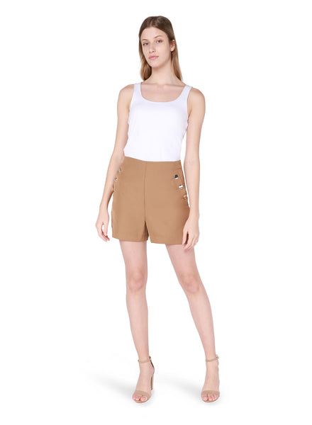 Black Tape Caramel High Waisted Shorts
