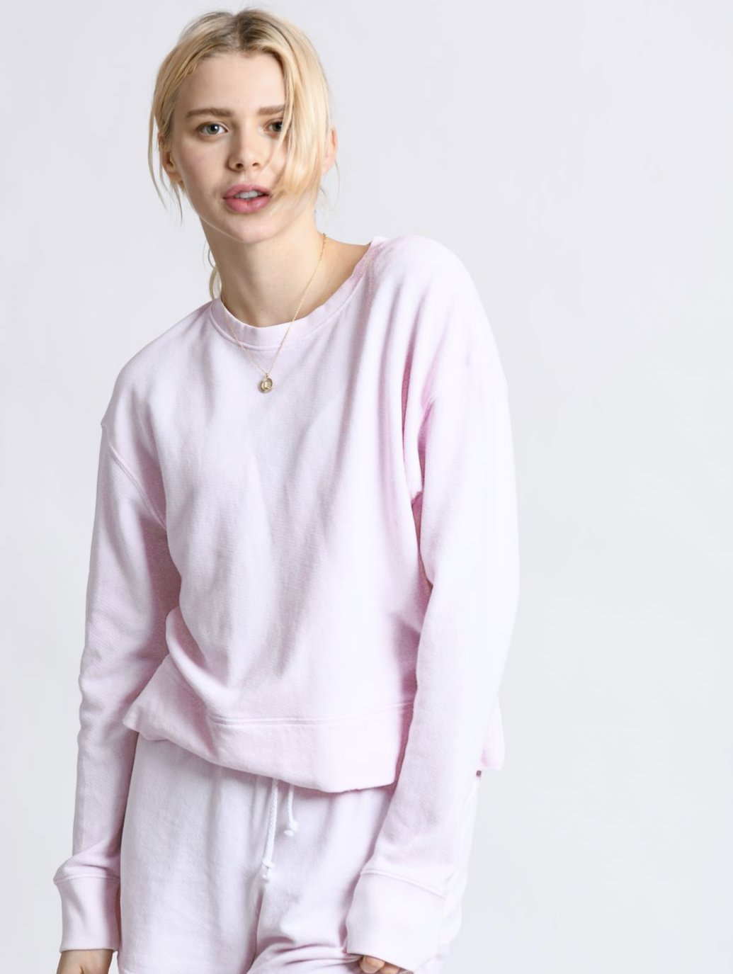 Light Pink Tyler Pullover Sweatshirt