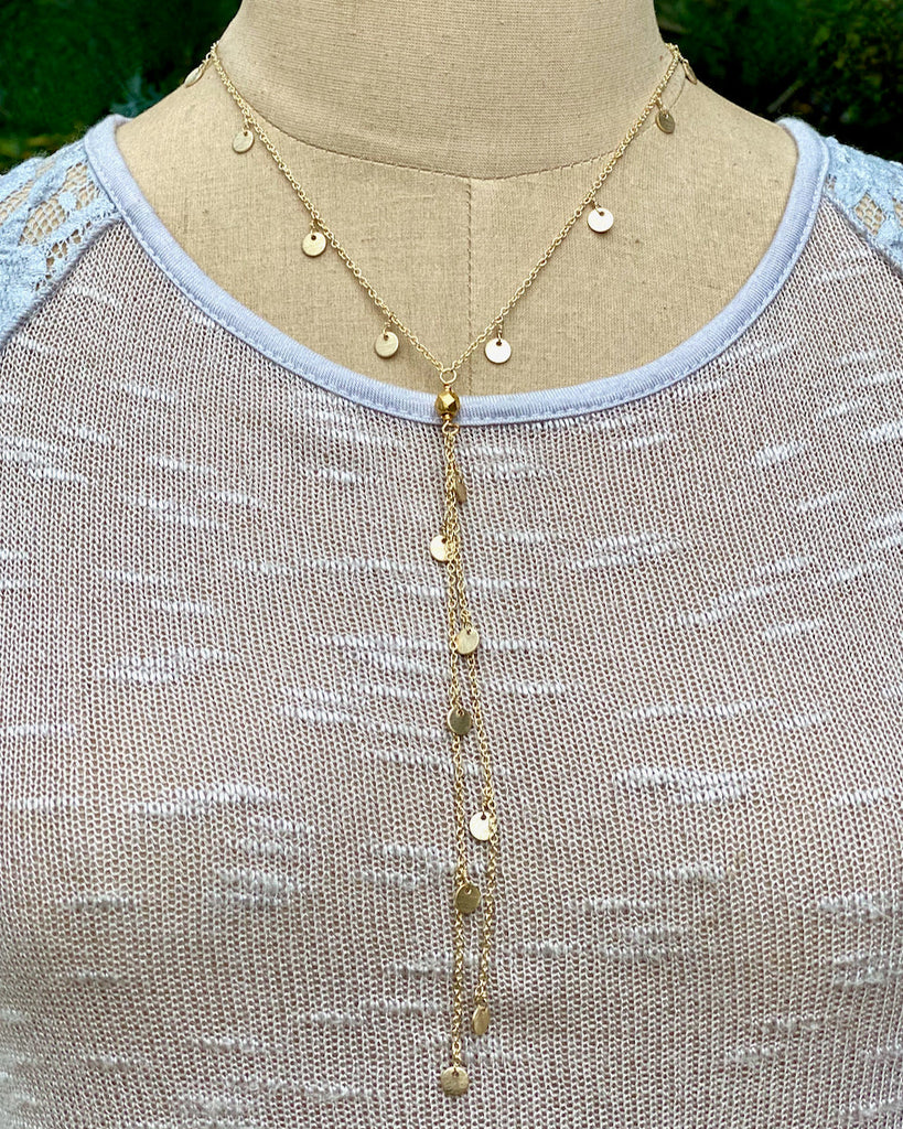 InspireDesigns Gold Mystical Necklace