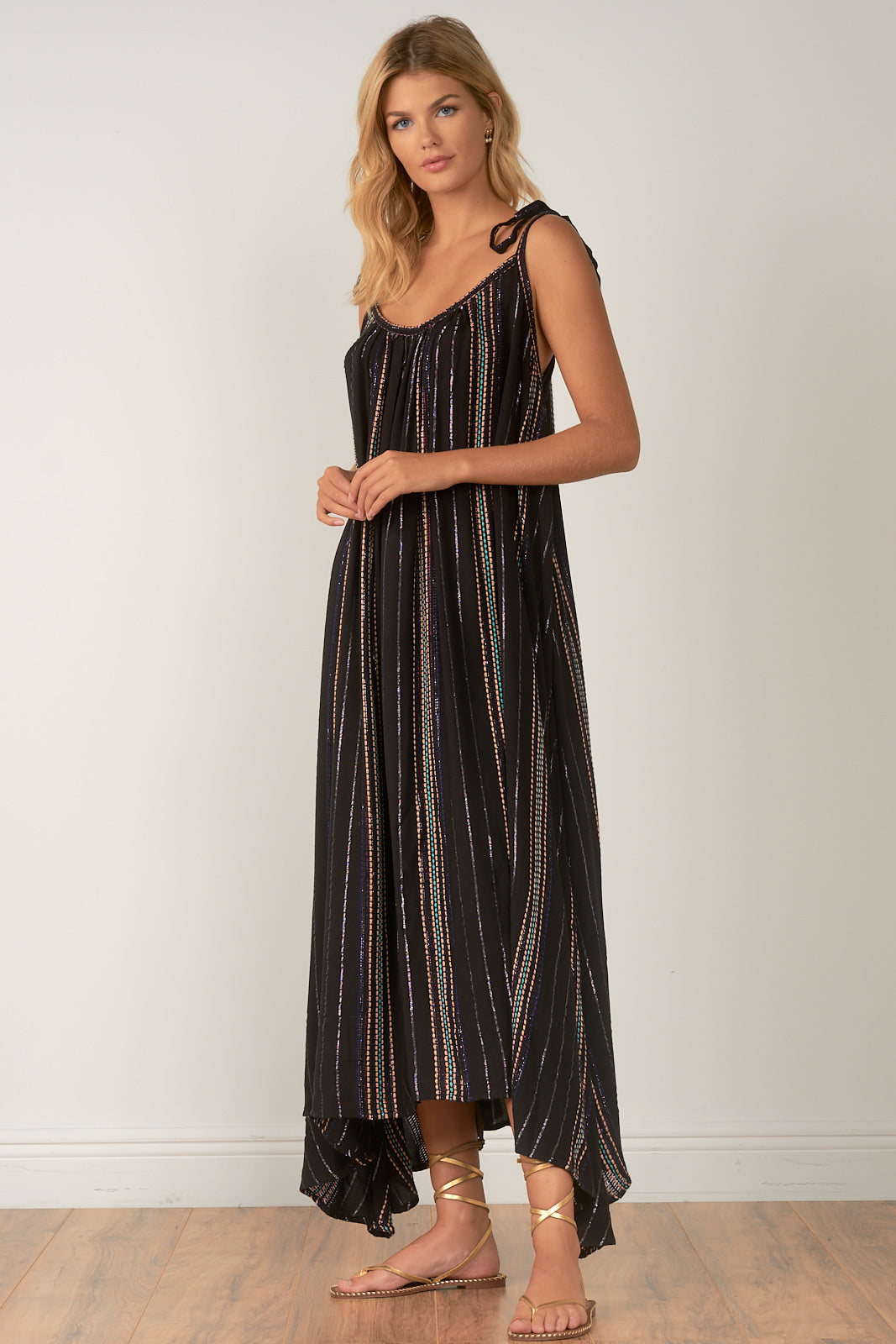 elan black maxi dress Elan Stretch Crepe Maxi Dress / Black | MESHKI