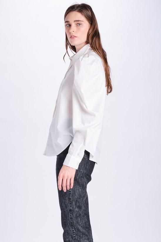 en saison Shay Poplin Button Down Top