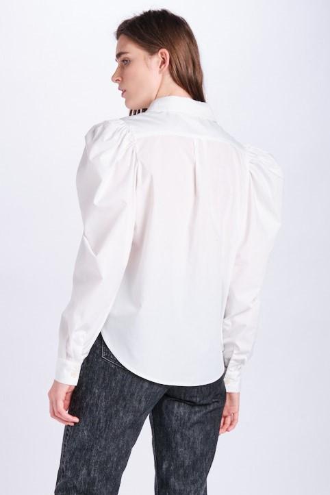 en saison Shay Poplin Button Down Top