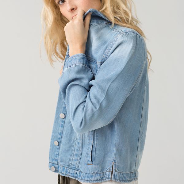 Denim Light Sandblasted Jacket