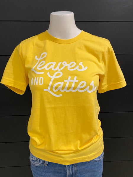 Leaves & Lattes Graphic Tee