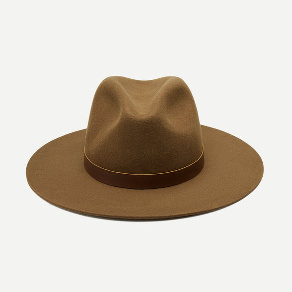 WYETH LUX Olive Felt Hat