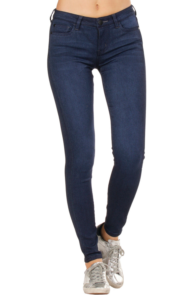Dark Denim 5 Pocket Jeggings