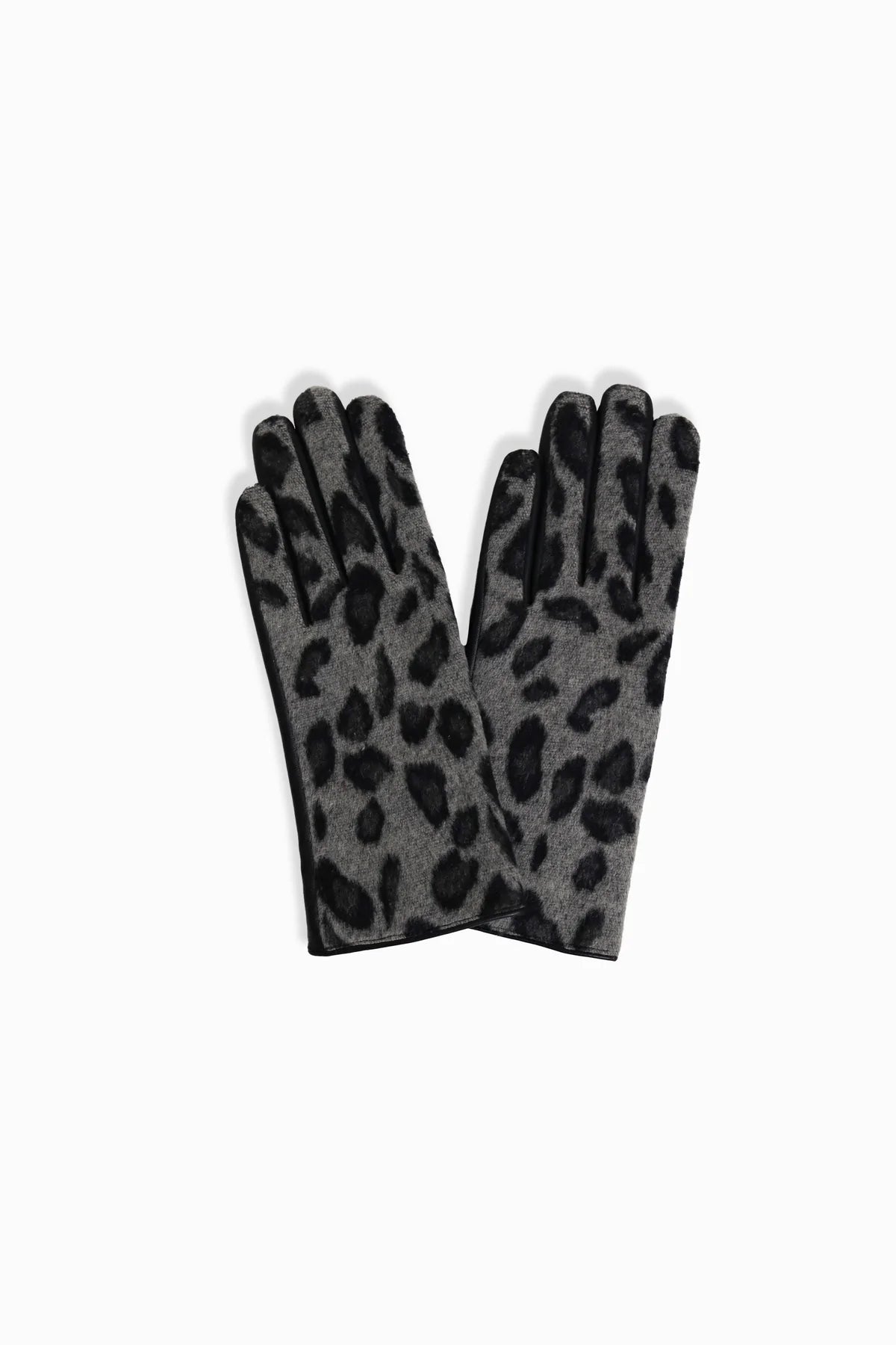 Look By M Animal Print Gloves