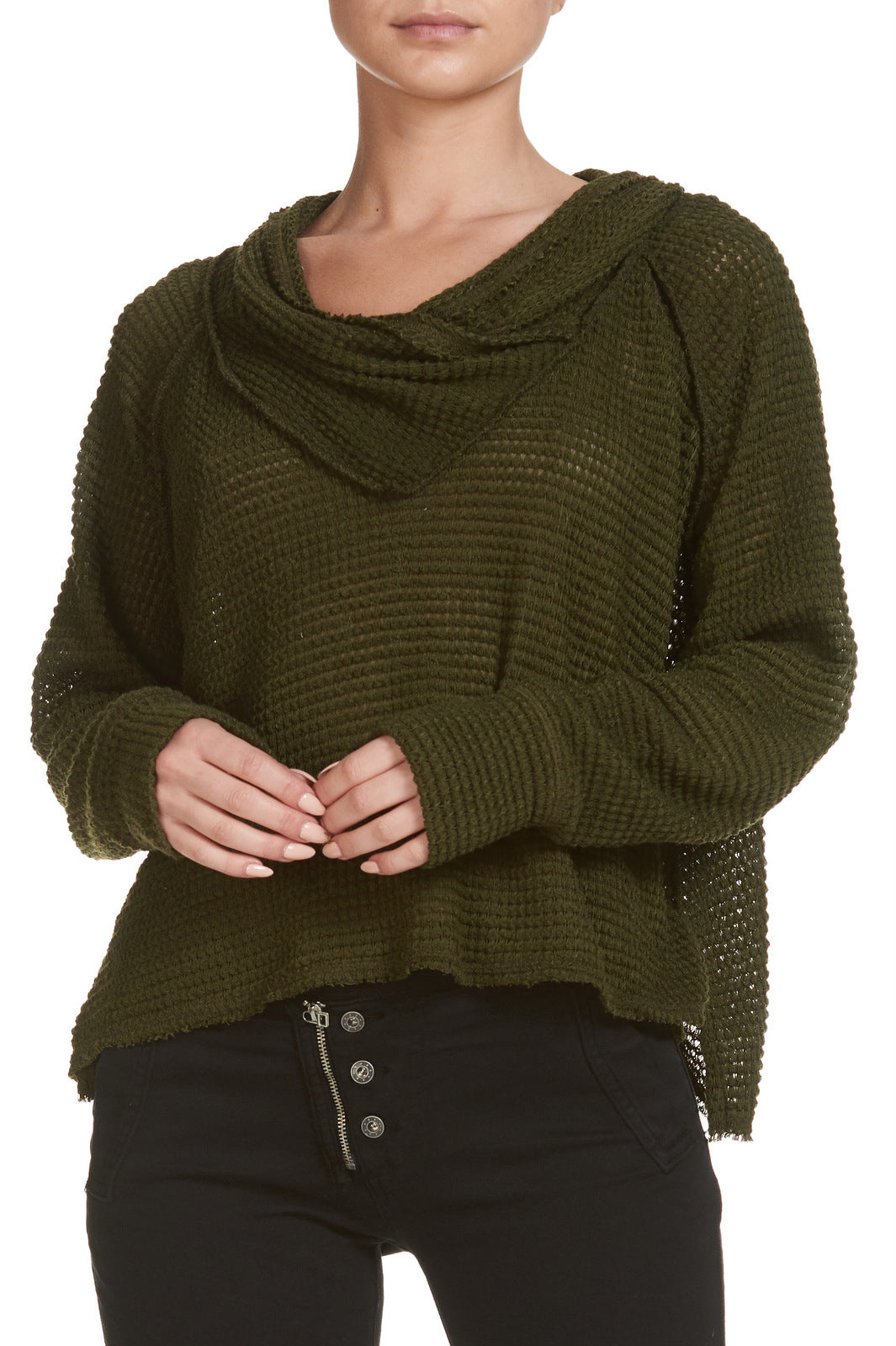 Sienna V-Neck Knit Pullover