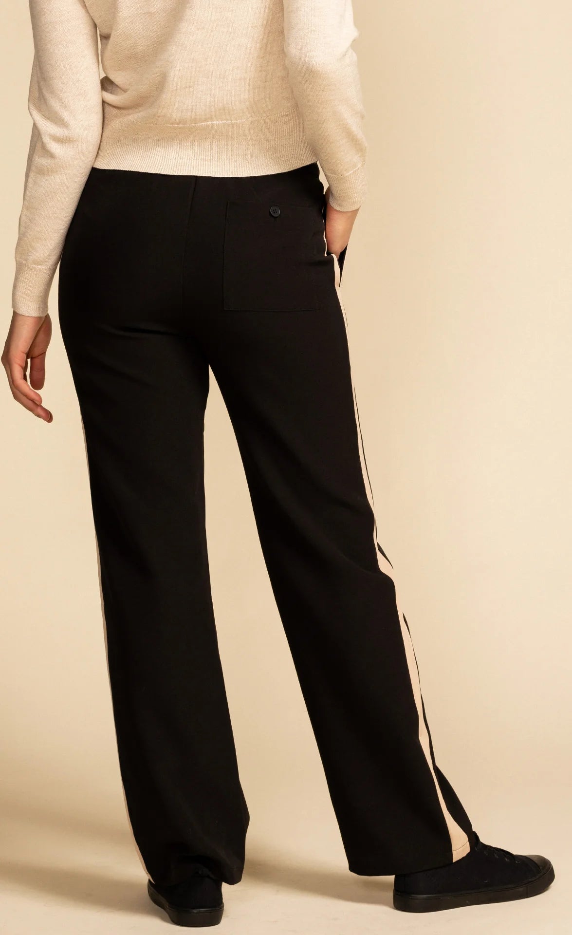 Pink Martini Black Drawstring Pants