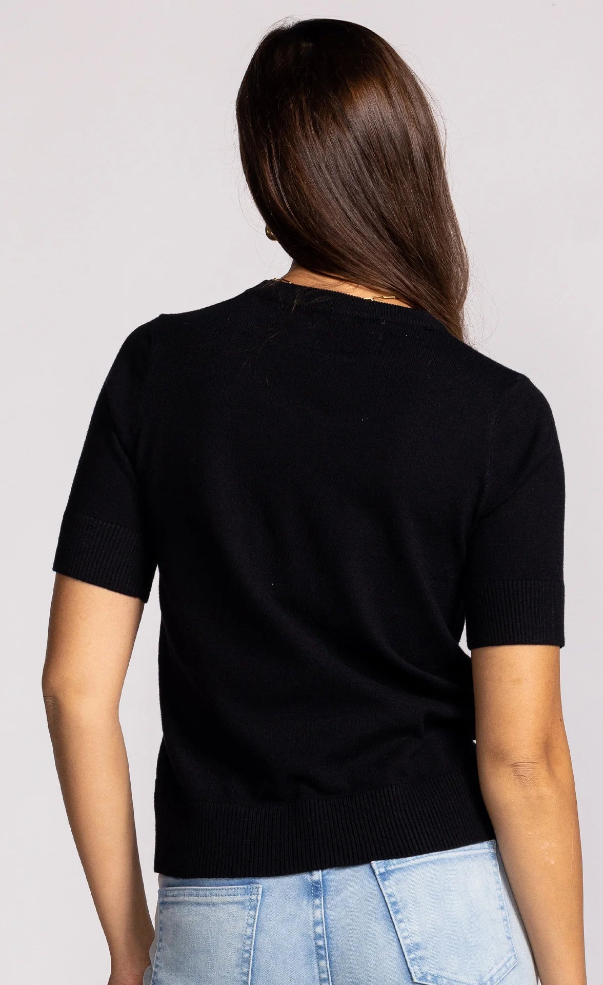 Pink Martini Sandy Short Sleeve Sweater