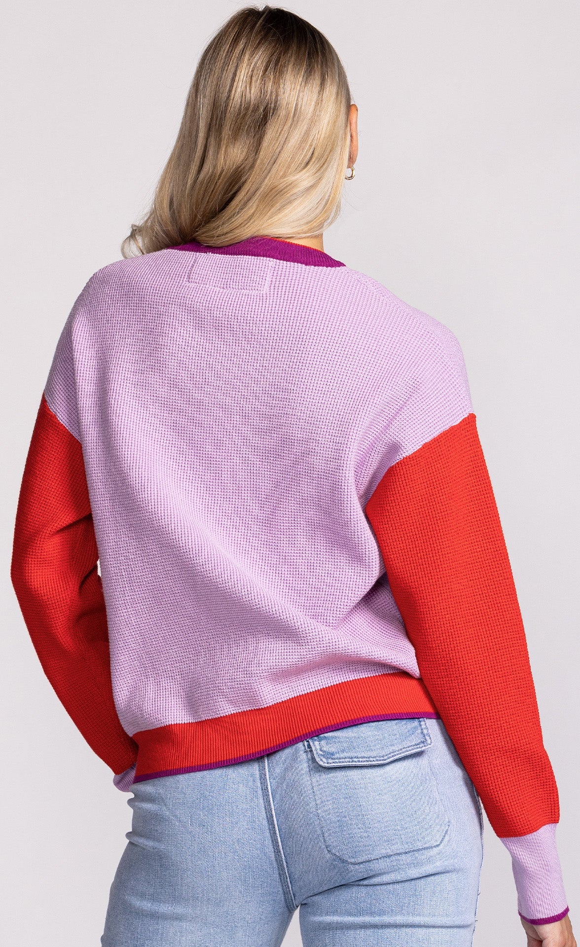 Pink Martini Angelica Purple Sweater