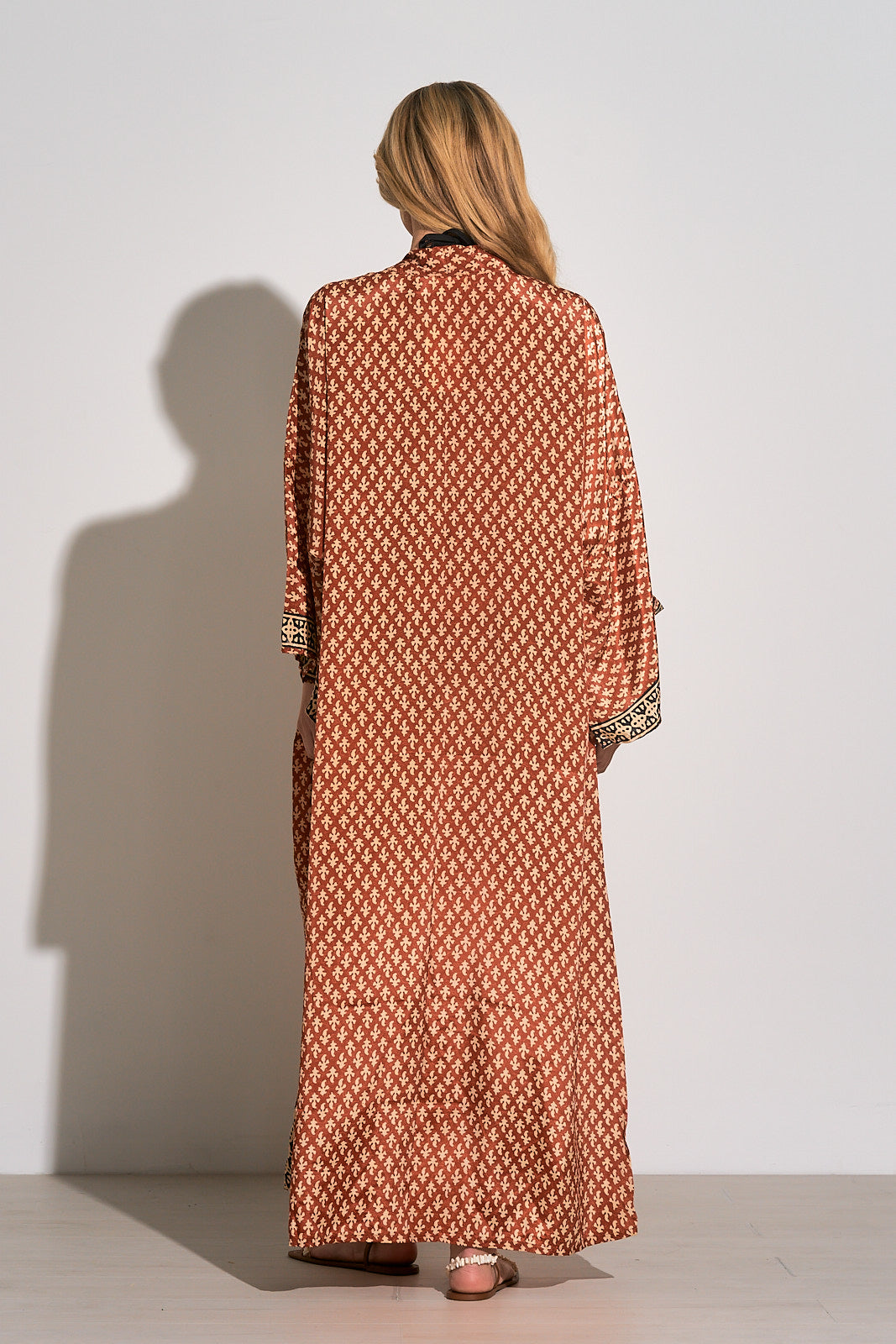 Elan Brick Casablanca Long Kimono