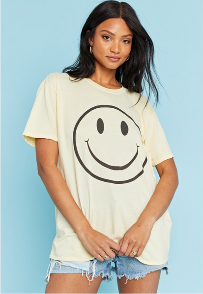 Smiley Oversized  Tee