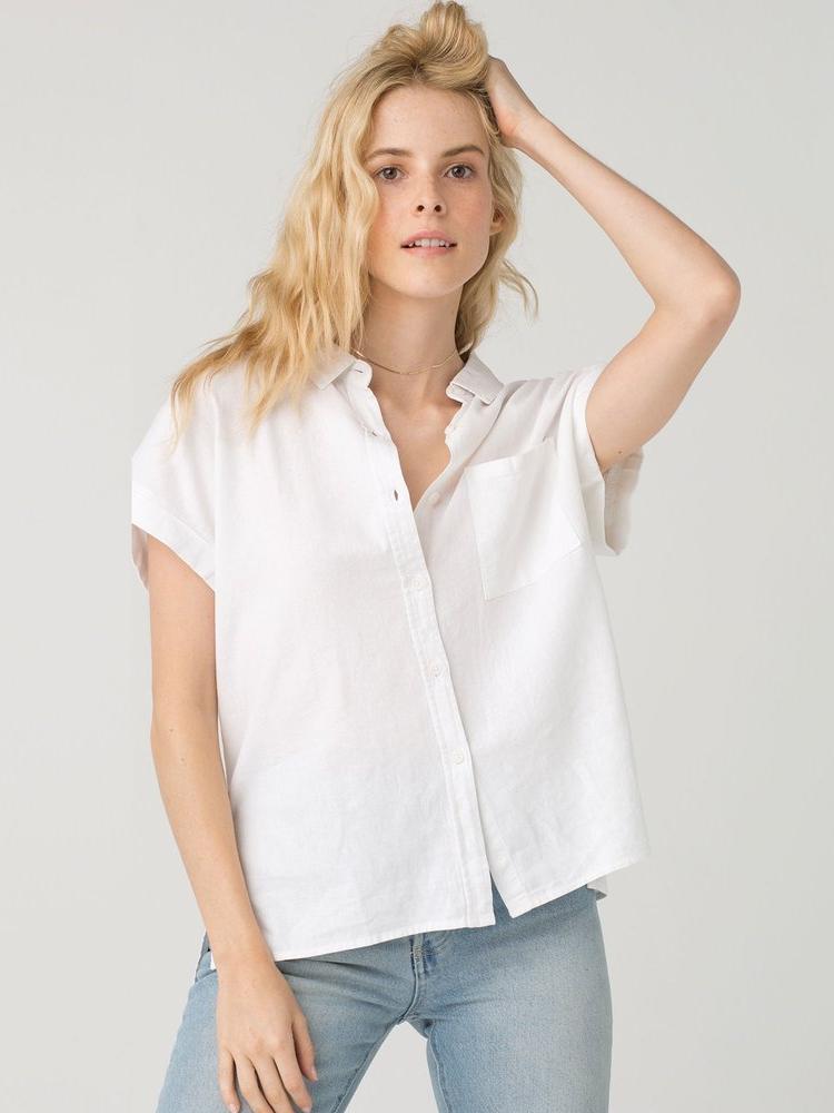 Short Sleeve Button Up Casual Shirt