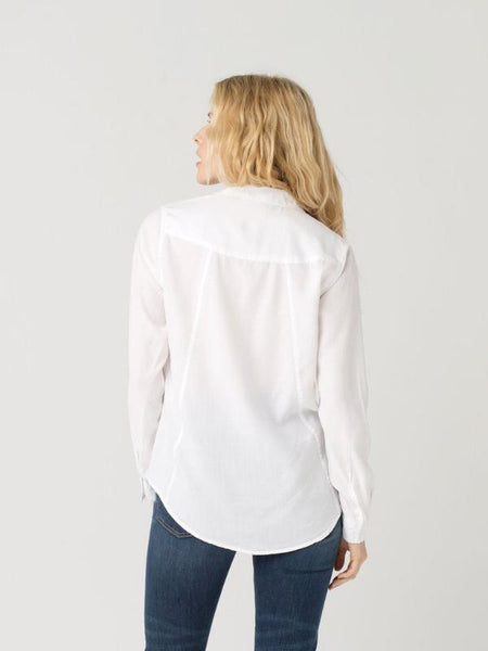 Long Sleeve White Button Down Shirt