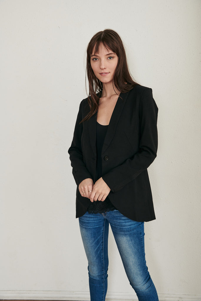 Black Tuxedo Blazer