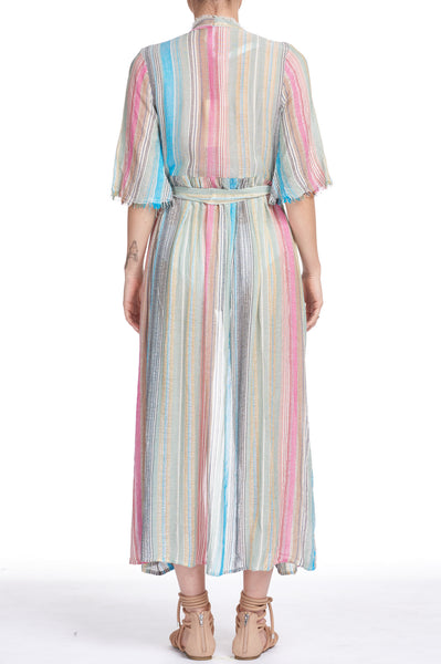 Multi Stripe Coverup