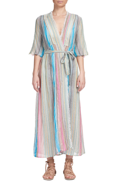 Multi Stripe Coverup