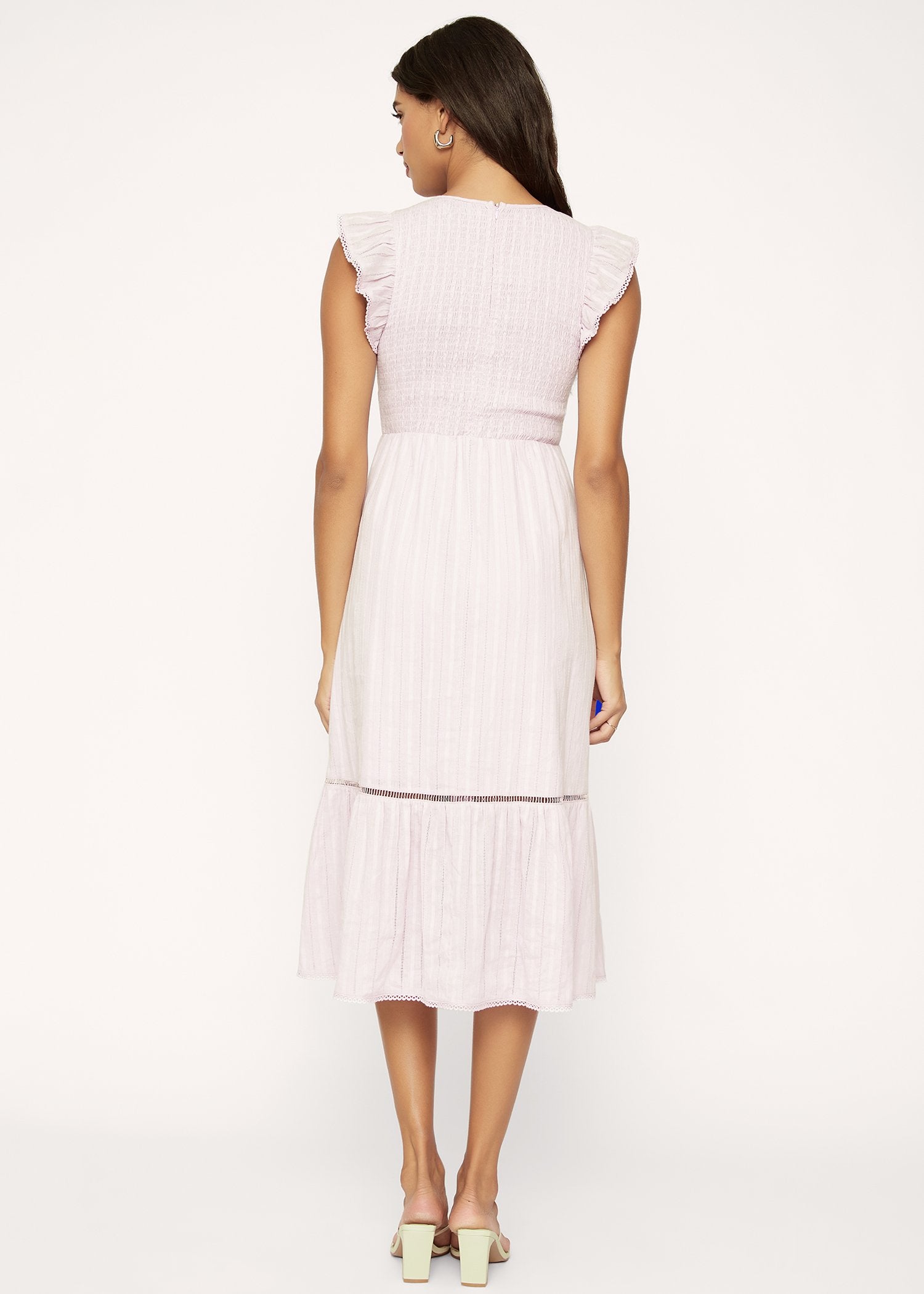 Lilac Midi Dress