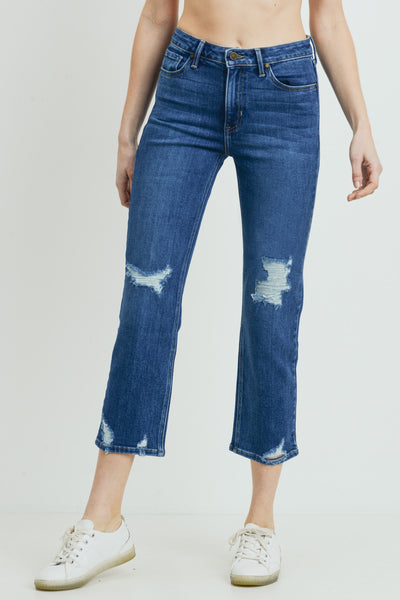 The Official Weekend High Rise Straight Leg Jean