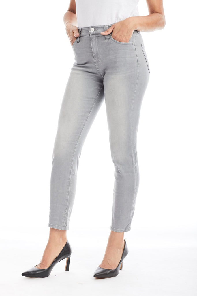 Grey Ankle Skinny Jeans