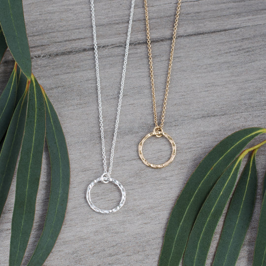 Simple Circle Necklace