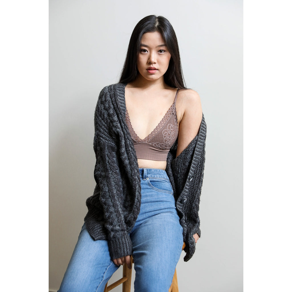 Lace Longline Bralette