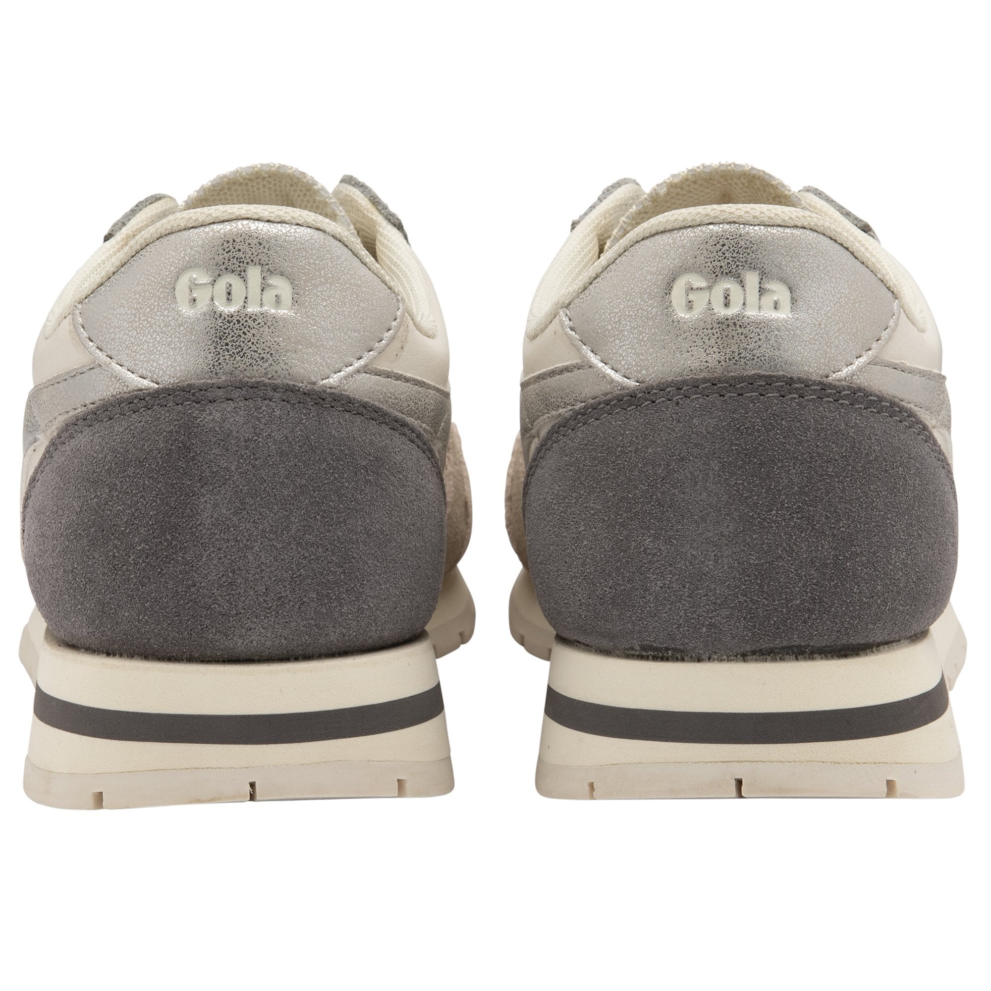 Gola Classic Daytona Quadrant Ash Grey Silver Sneakers