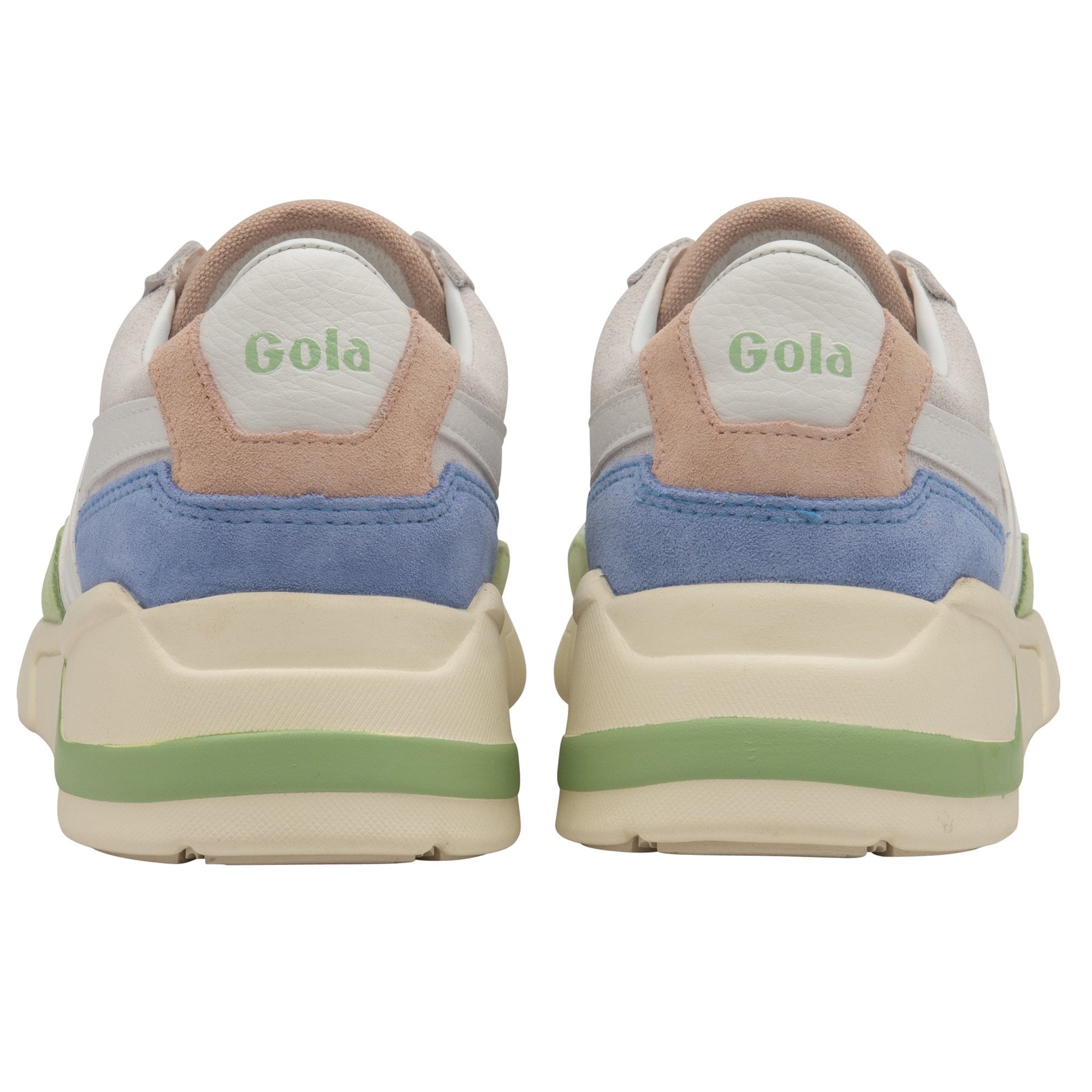 Gola Eclipse Trident White/Green/Blue Sneaker