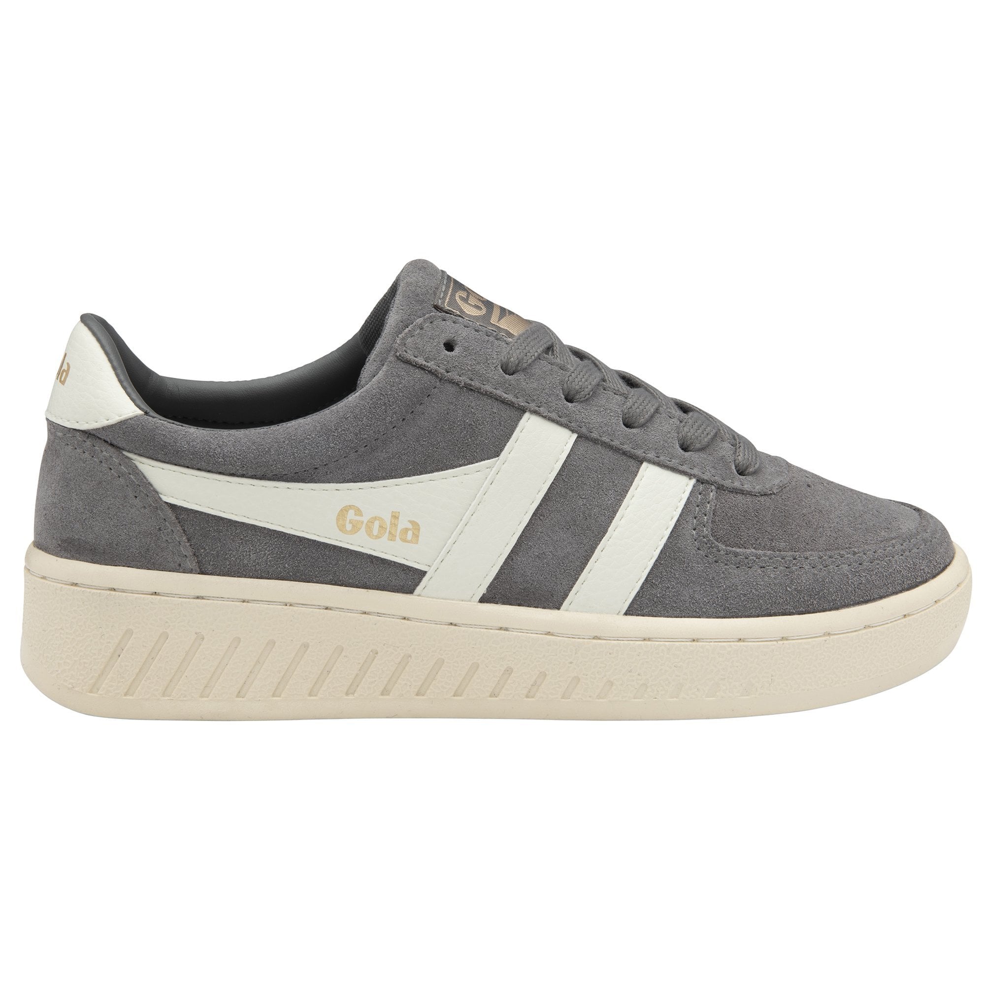 Gola Grandslam Suede Sneakers Ash/Off White