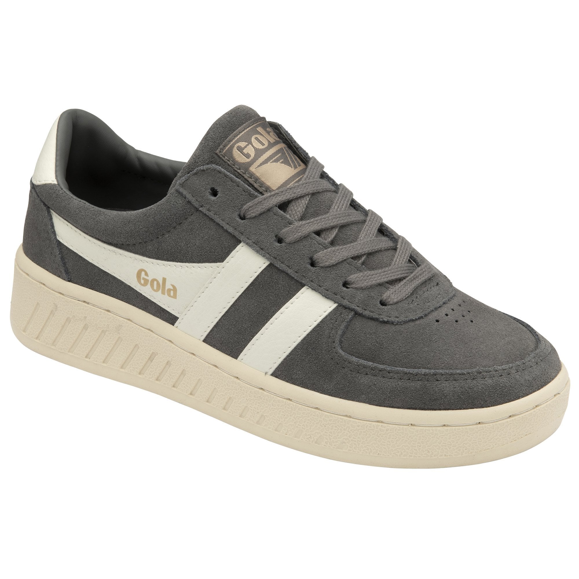 Gola Grandslam Suede Sneakers Ash/Off White