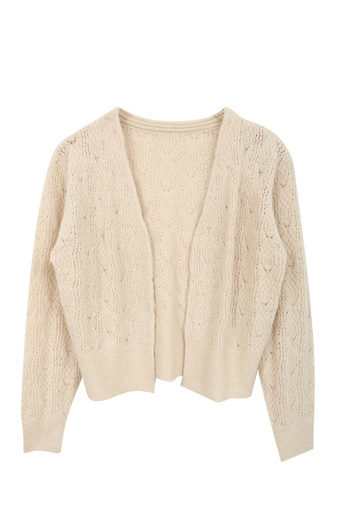 TheKorner Ivory Sweater Cardigan