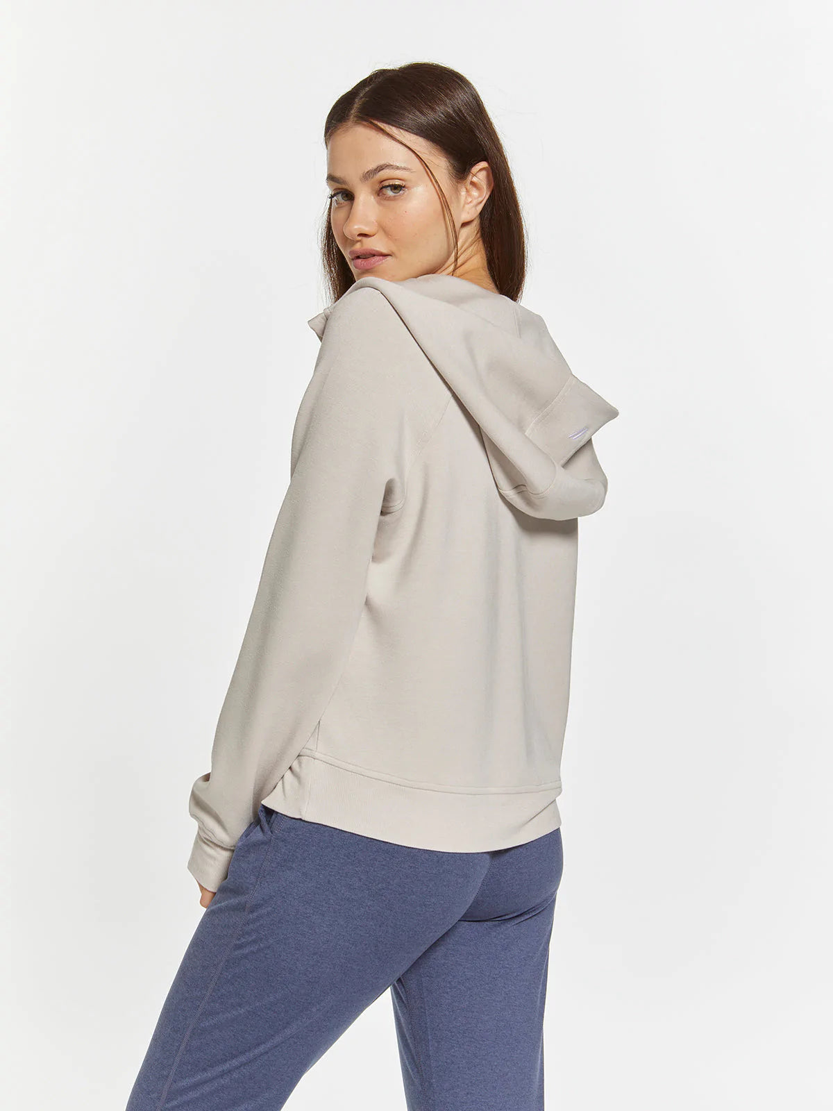 Thread Supply Lella Oyster Hoodie at Maria Vincent Boutique