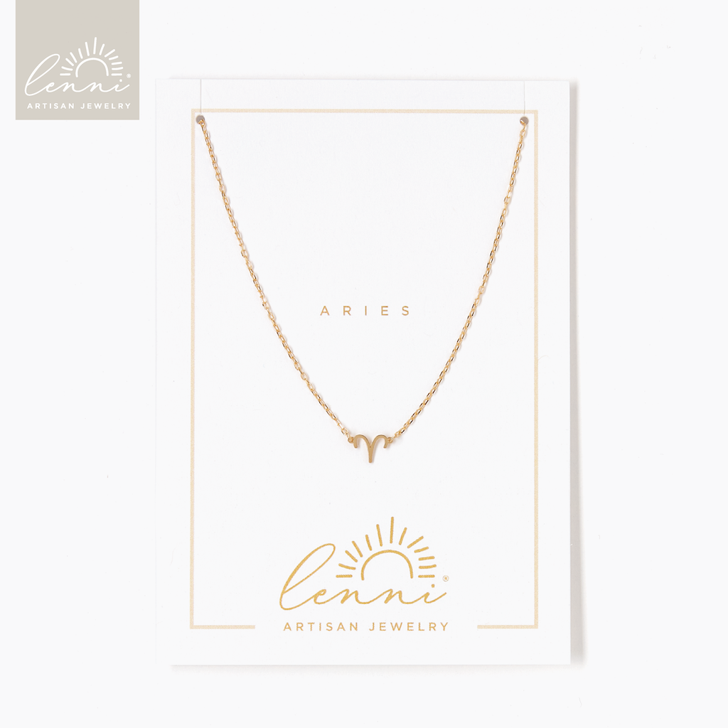 Tess + Tricia Gold Zodiac Necklace