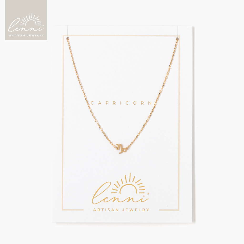Tess + Tricia Gold Zodiac Necklace