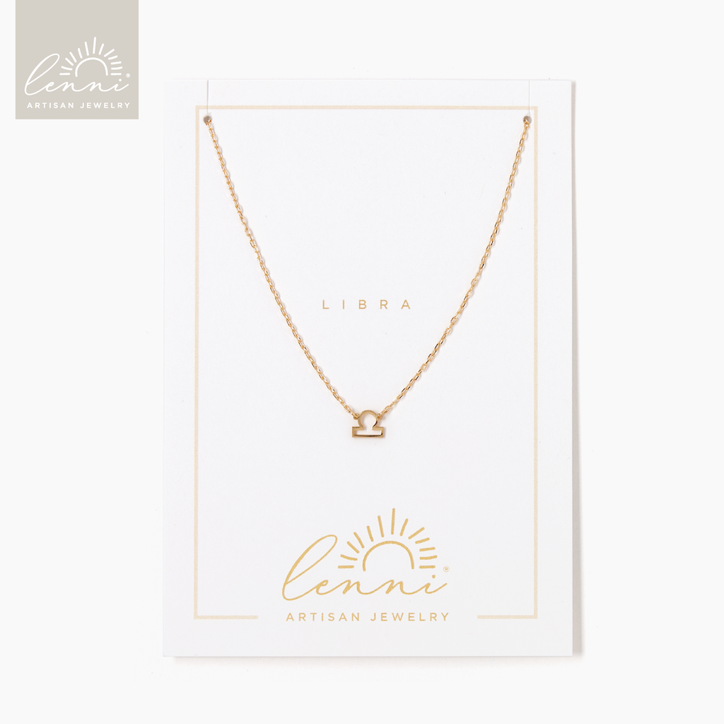 Tess + Tricia Gold Zodiac Necklace