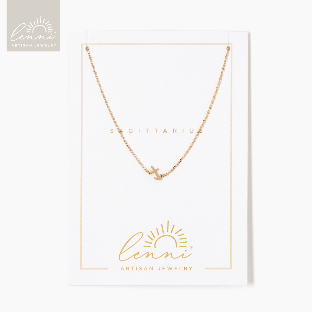 Tess + Tricia Gold Zodiac Necklace
