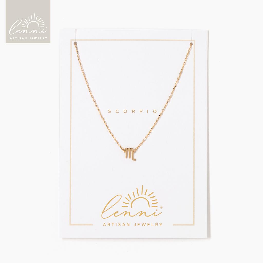 Tess + Tricia Gold Zodiac Necklace