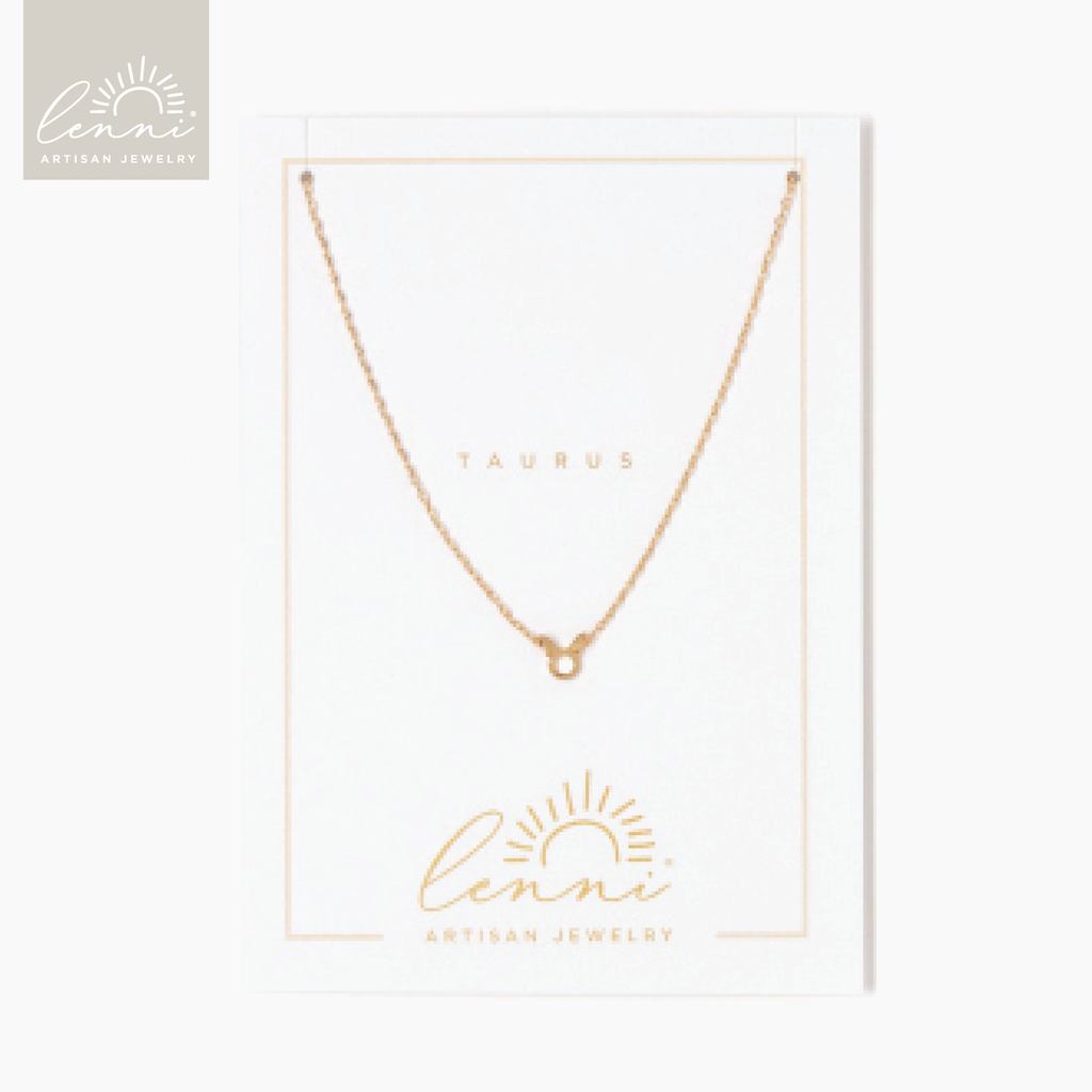 Tess + Tricia Gold Zodiac Necklace