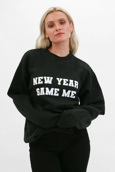 Lulusimonstudio New Year Same Me Sweatshirt
