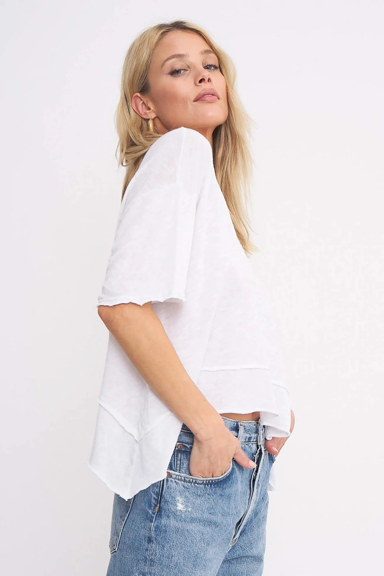 Project Social T Brea High Low Tee