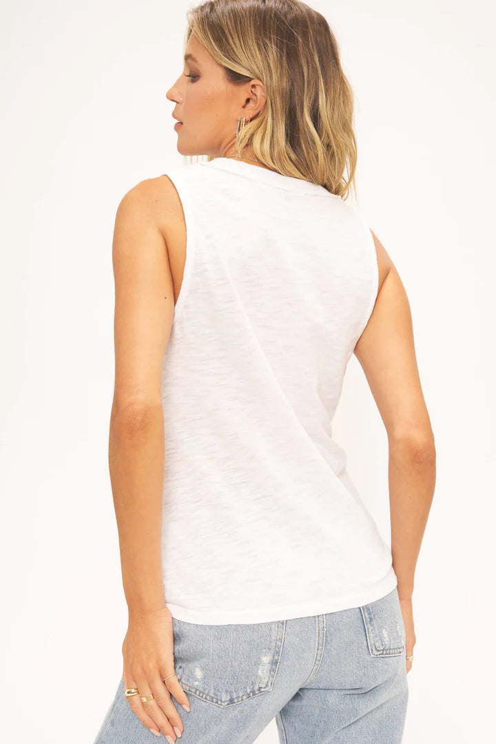 Project Social T Let Me Know Slub Tank Top