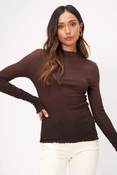 Project Social T Northside French Roast Ombre Top