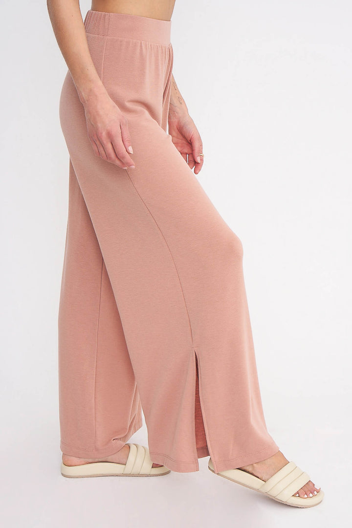 Project Social T Pink Off Topic Wide Leg Pants