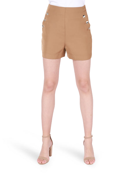 Black Tape Caramel High Waisted Shorts