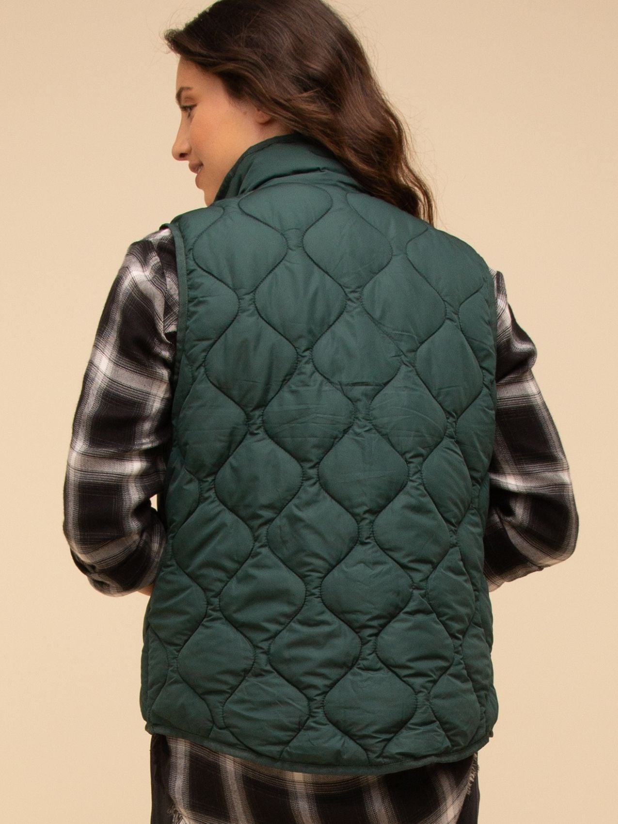 Quilted Zip Front Stratton Vest